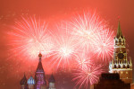 Moscow celebrates arrival of 2017