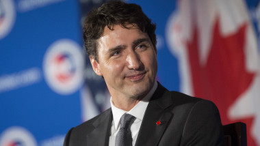 Canadian PM Trudeau Speaks At U.S. Chamber Of Commerce