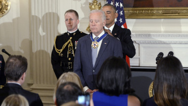 President Obama Gives Tribute To VP Biden In The State Dining Room