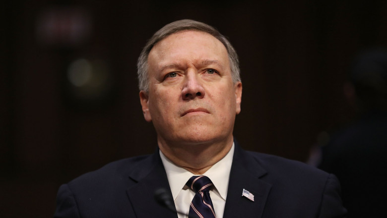 Senate Committee Holds Confirmation Hearing For Rep. Mike Pompeo To Become Director Of C.I.A.