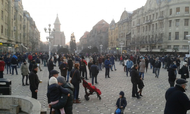 Proteste Timisoara 3 290117