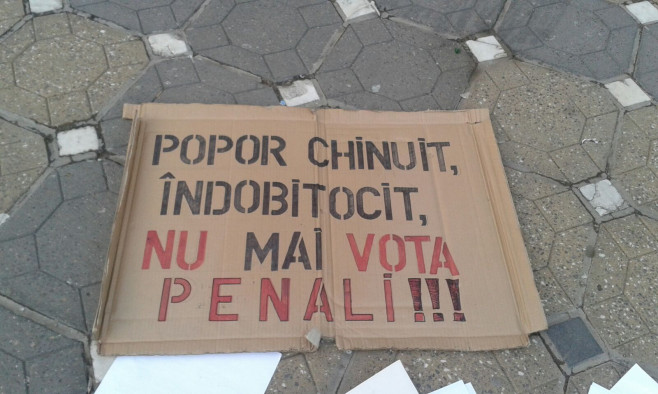 Pancarte protest Timisoara 3 290117