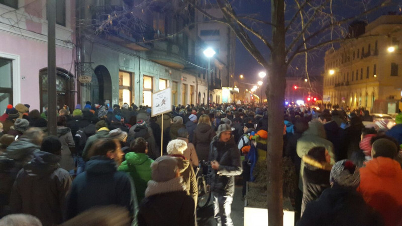 proteste Cluj 2 290117