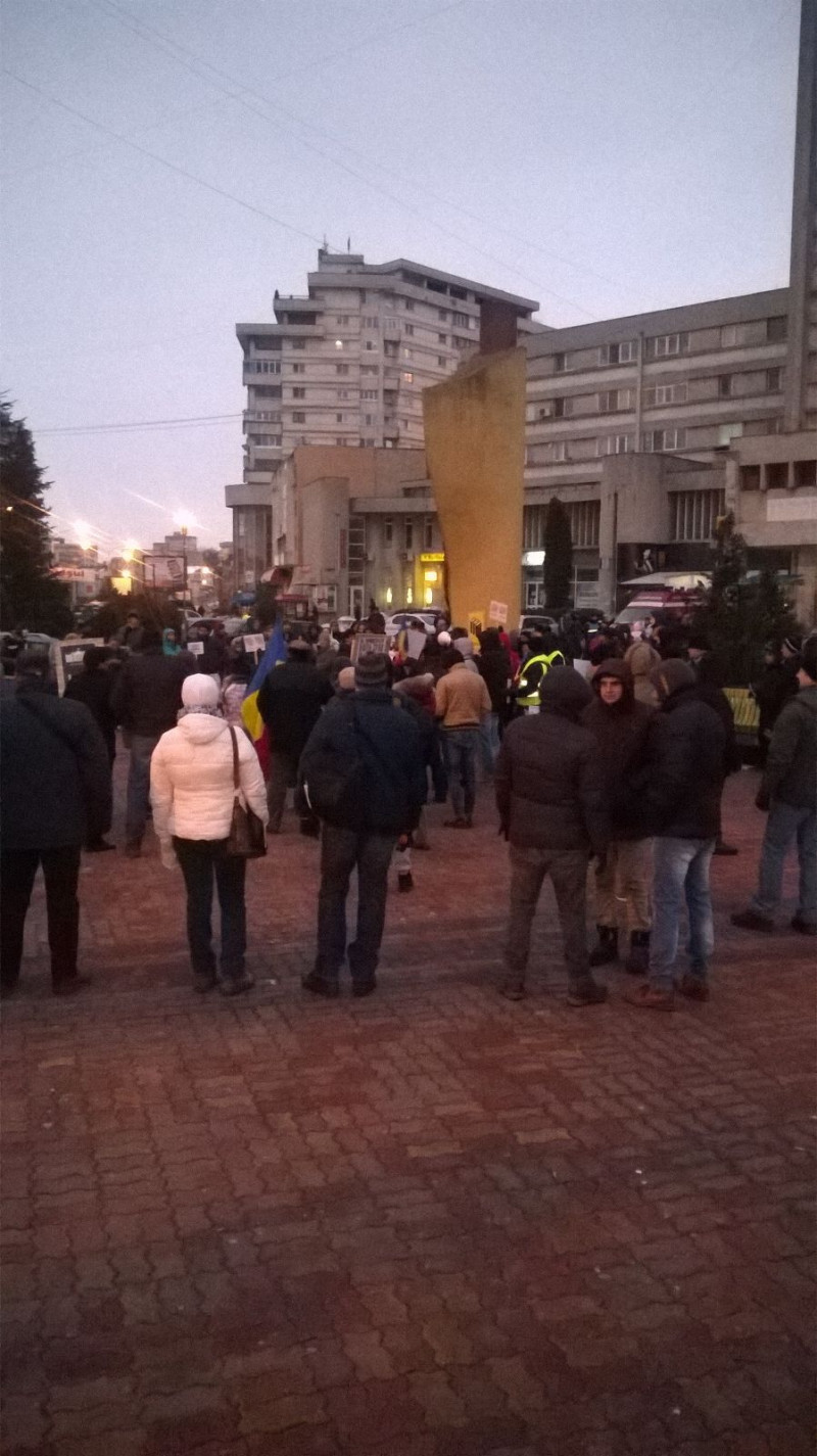 Proteste Pitesti 290117