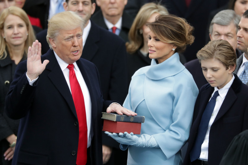 Donald Trump Is Sworn In As 45th President Of The United States