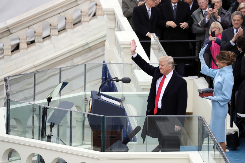 Donald Trump Is Sworn In As 45th President Of The United States