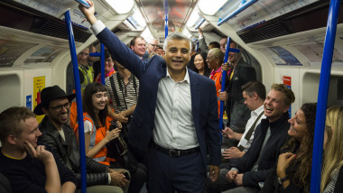 Historic Night For London Underground As Trains Run through The Night