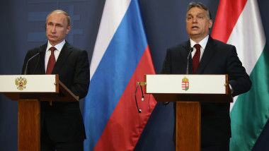 Vladimir Putin Visits Hungary