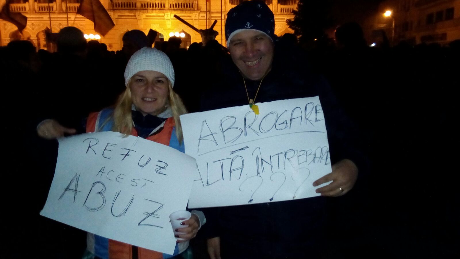 pancarta Buzau 030217