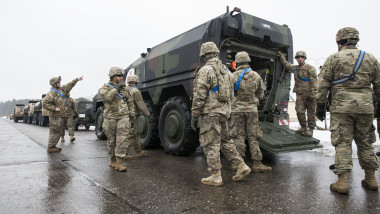 Bundeswehr Ships Military Equipment To Lithuania