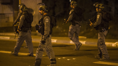 Police Attend A Suspected Terror Attack In Israel