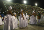 Washing Ritual Held Ahead of Carnival at Rio's Sambodrome