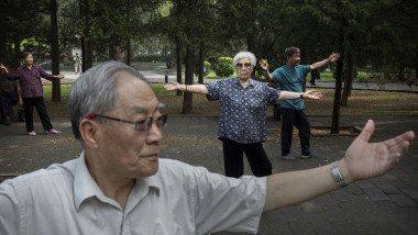 Beijing Park Life A Respite From Urban Growth
