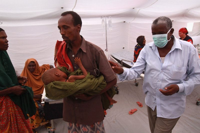 Somali Famine Refugees Seek Aid In Mogadishu