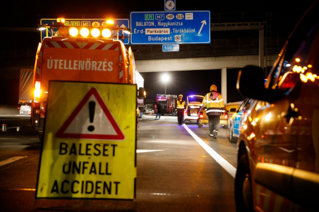 noapte accident ungaria - politie
