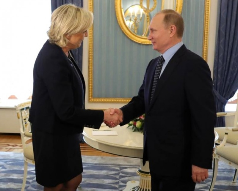 le pen cu putin crop