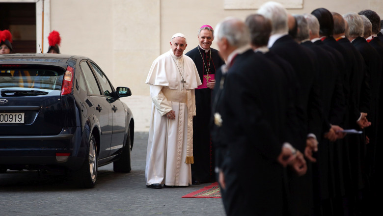 Pope Francis Meets European Leaders