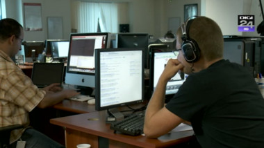 birou computer angajati