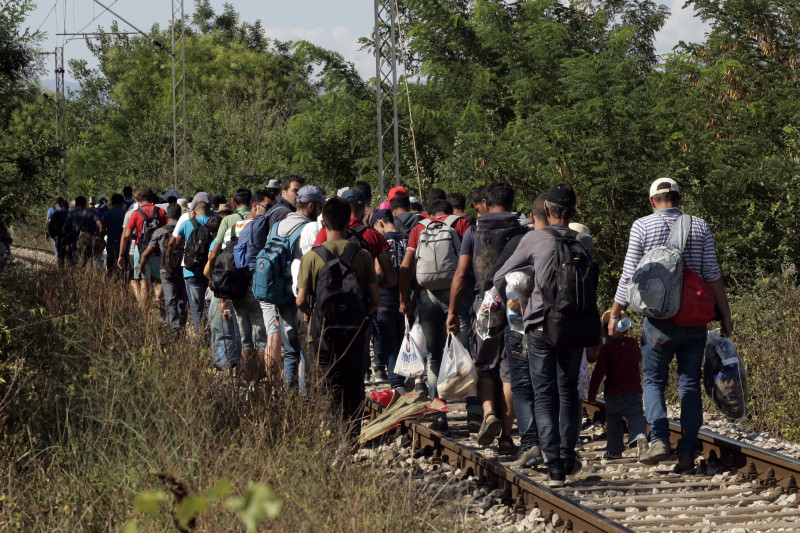 Migrants Attempt To Get Through The Greek/Macedonian Border