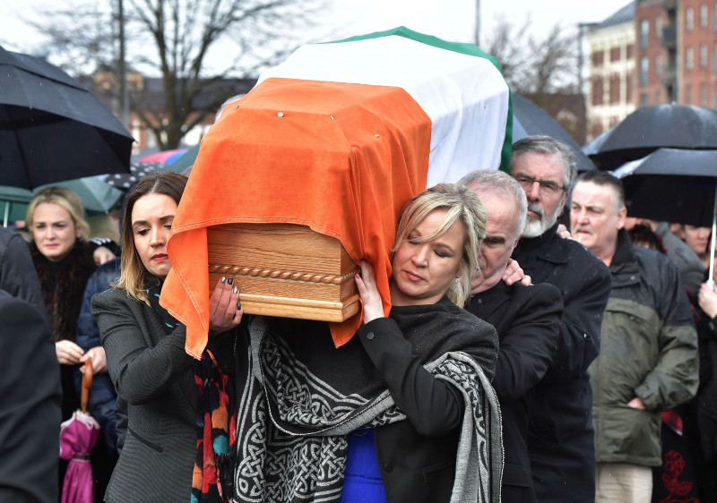 Former Deputy First Minister Of Northern Ireland Martin McGuinness Dies