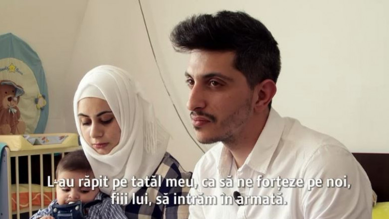 familie refugiati sirieni in romania