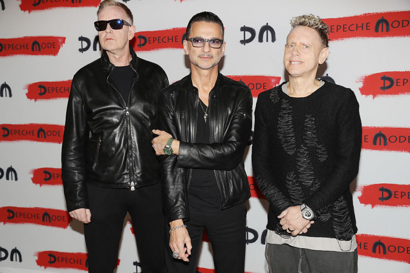 Depeche Mode Press Event In Milan