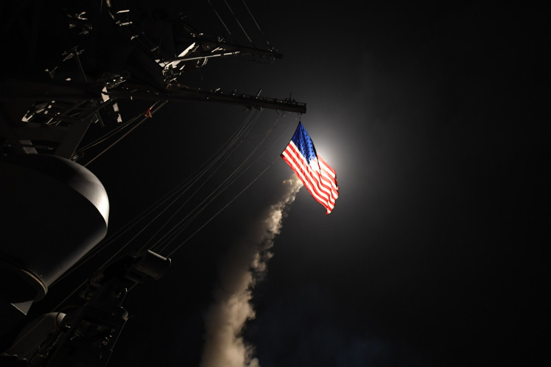 US Launches Airstrikes Against Syrian BAse