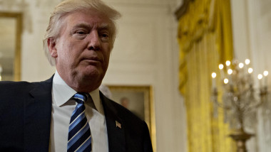 President Trump Swears In Senior Staff At White House