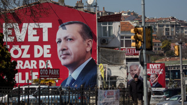 The Omnipresent Image Of President Erdogan As Turkey Faces Referendum