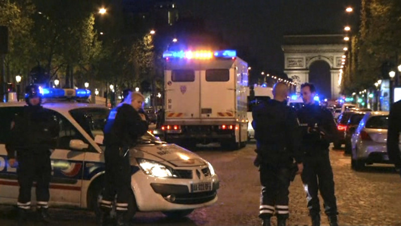 France Paris Police Shot