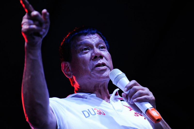 Philippine Presidential Candidates Campaign On Labour Day