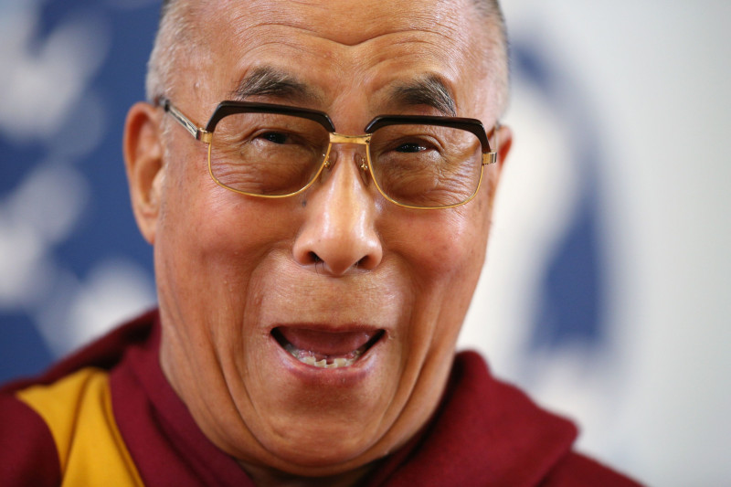 The Dalai Lama Speaks At The Global Scholars Symposium In Cambridge