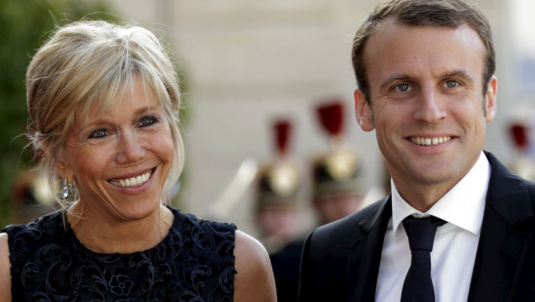 Emmanuel Macron/Brigitte Trogneux