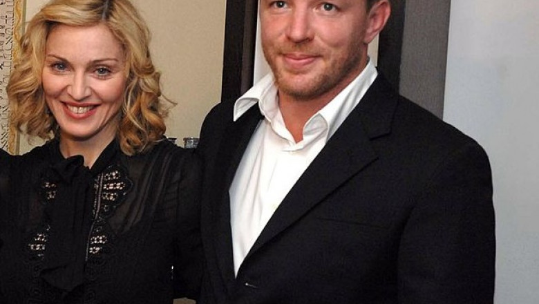 Madonna And Guy Ritchie Meet Israeli President Shimon Peres