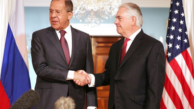 Rex Tillerson Meets With Russian Foreign Minister Lavrov In Washington