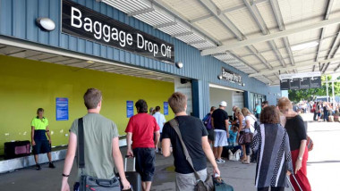 bagage drop off