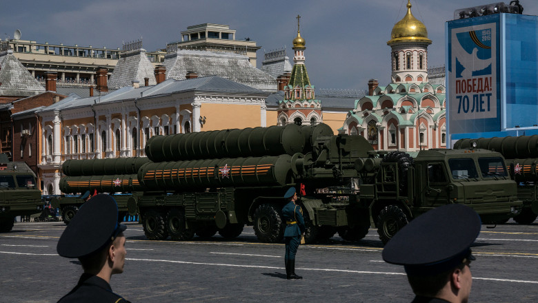 Moscow Prepares For WW2 Victory 70th Anniversary Celebration