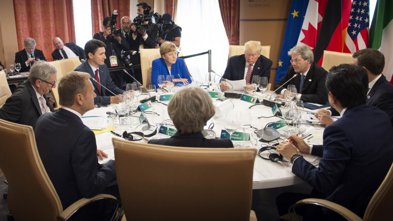 G7 Leaders Meet In Sicily