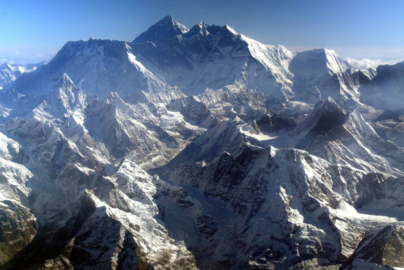 Aerial View Of Mount Everest