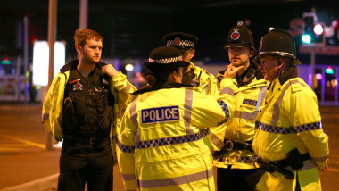 Police Respond To An Incident At Manchester Arena