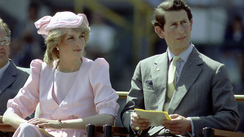 Princess Diana And Prince Charles In Australia