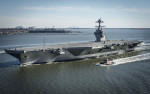 USS Gerald R. Ford Begins Builder's Sea Trials