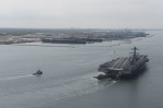 USS Gerald R. Ford Returns From Trials