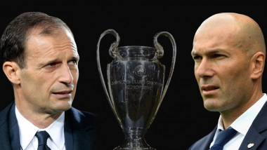 Massimiliano Allegri si Zinedine Zidane, finala Liga Campionilor_GettyImages-691184874