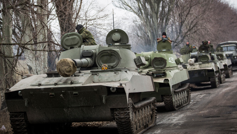Conflict In Eastern Ukraine Takes Its Toll On Donetsk