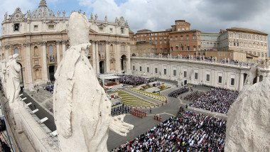 Pope Francis Holds The Easter Mass and Delivers His Urbi Et Orbi Blessing