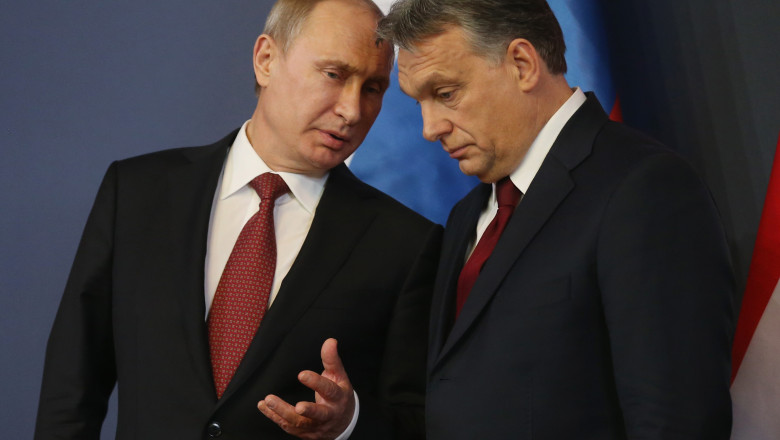 Vladimir Putin Visits Hungary