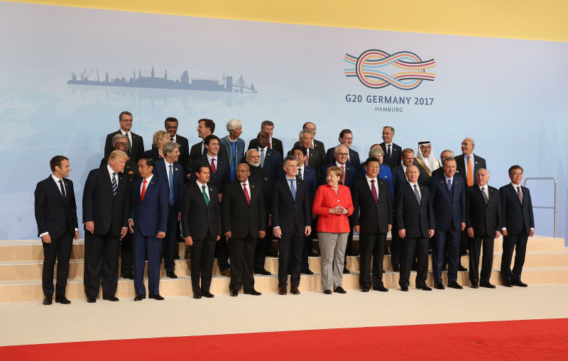 G20 Nations Hold Hamburg Summit