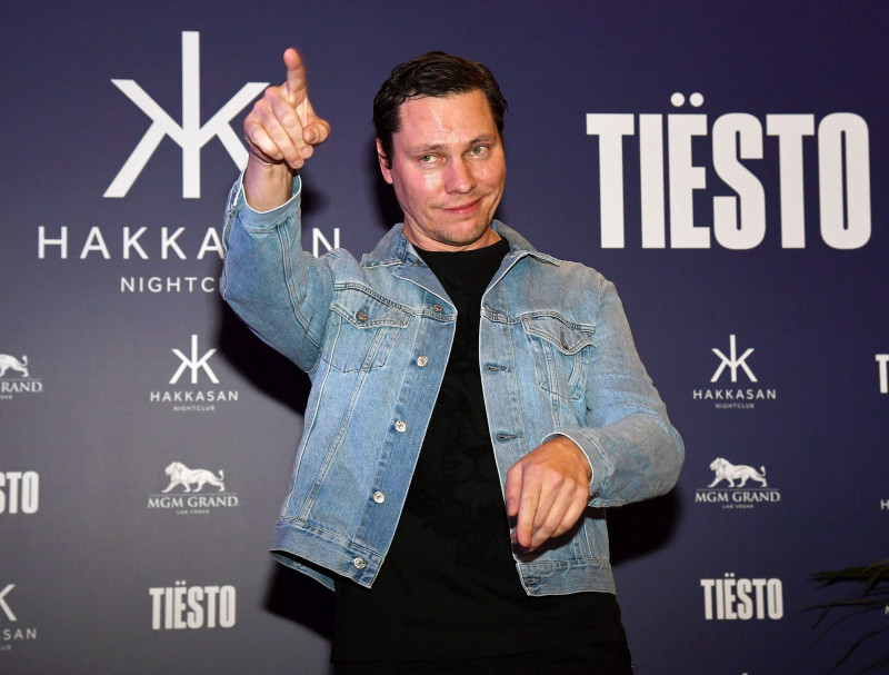Tiesto Receives Key To The Las Vegas Strip For His Birthday At MGM Grand