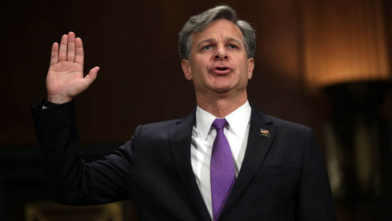 Senate Holds Confirmation Hearing For FBI Director Nominee Christopher Wray